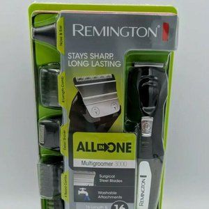 Remington Multigroomer 3000 All-In-One Beard Hair Grooming Kit Clipper Cordless